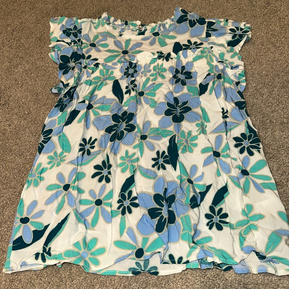 Floral Print Blouse